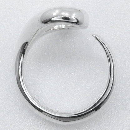 Tiffany & Co Open Heart Elsa Peretti Silver 925 Size 8.5 Ladies 4.5g Ring
