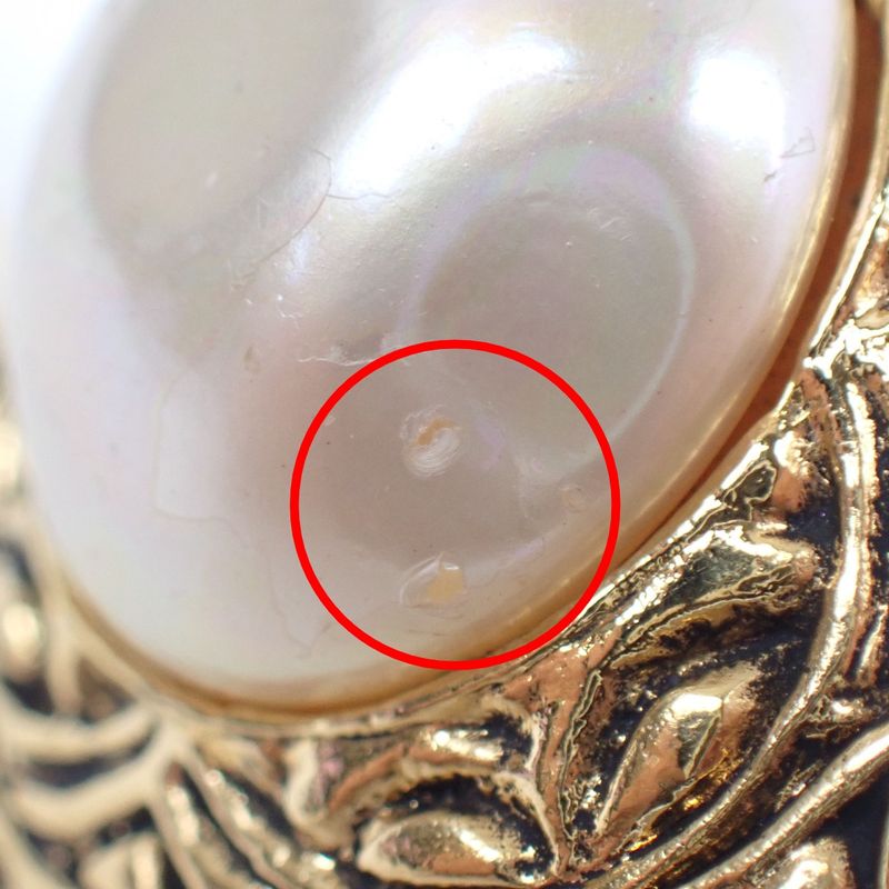 Chanel Engraved Large GP Earrings Chanel Gold