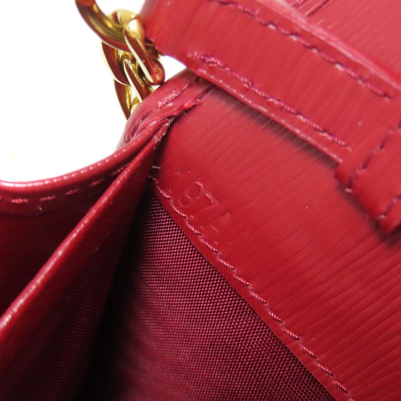 Prada Chain Wallet Long Wallet With Change Pocket Saffiano Women