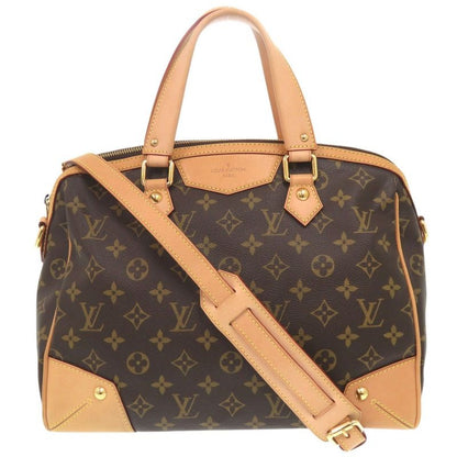 Louis Vuitton Retiro PM Monogram Brown 2-Way Handbag 0965