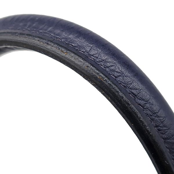 Hermes Handbag Birkin 35 Togo Blue Nuit Silver Hardware Navy Blue C Engraved