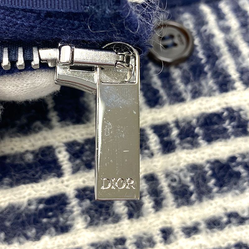 Dior Blouson White And Navy 013m213at080 Men's