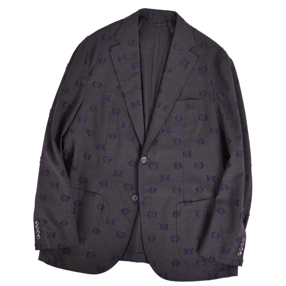 Louis Vuitton Jacket Single Wool Cotton