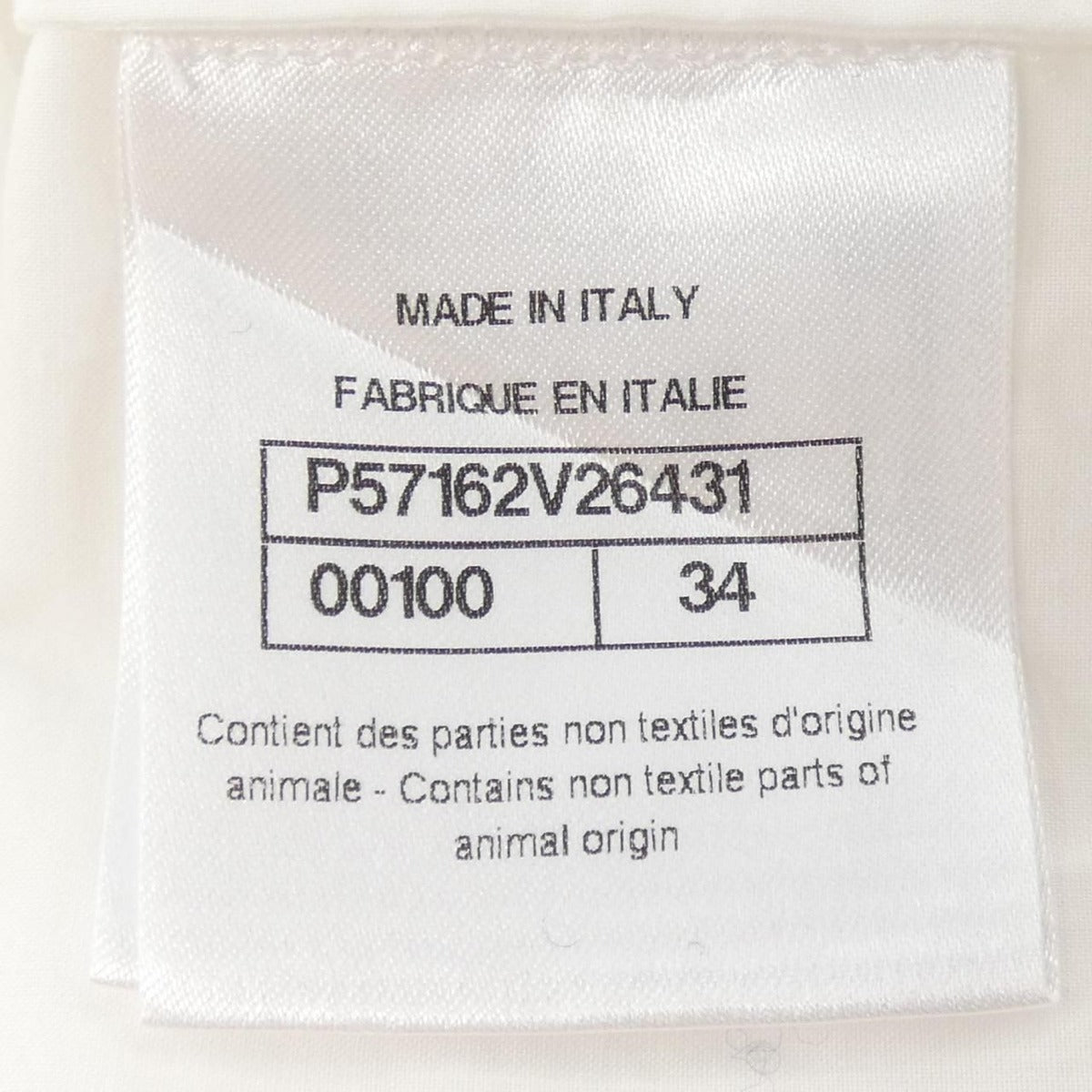 Chanel Shirt White 34 — view 4