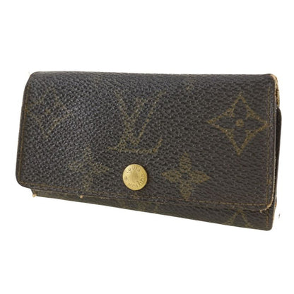 Louis Vuitton Multicles 4 Malletier M62631 Monogram Canvas Brown Fh0960 Unisex