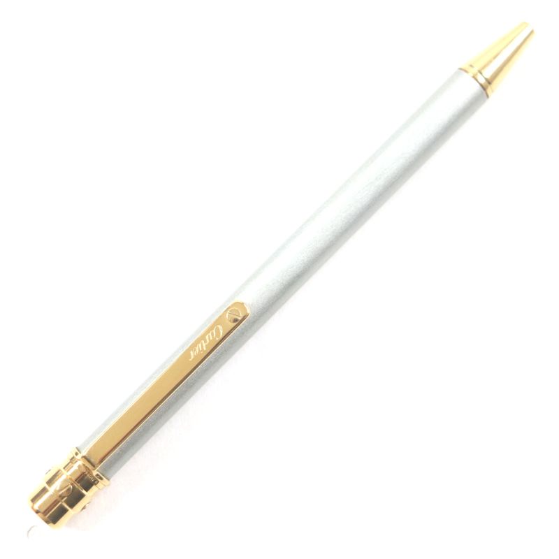 Cartier Santos De Cartier Ballpoint Pen Twist Closure With Engraved Logo