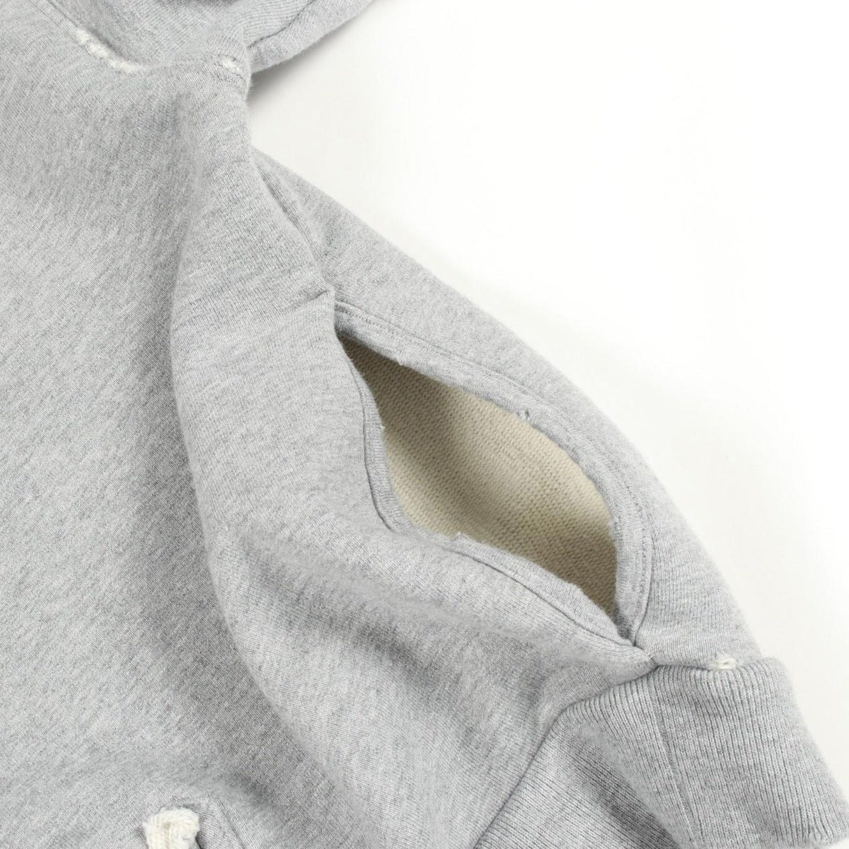 Balenciaga Hoodie Tape Type BB Logo Cotton Gray — view 9