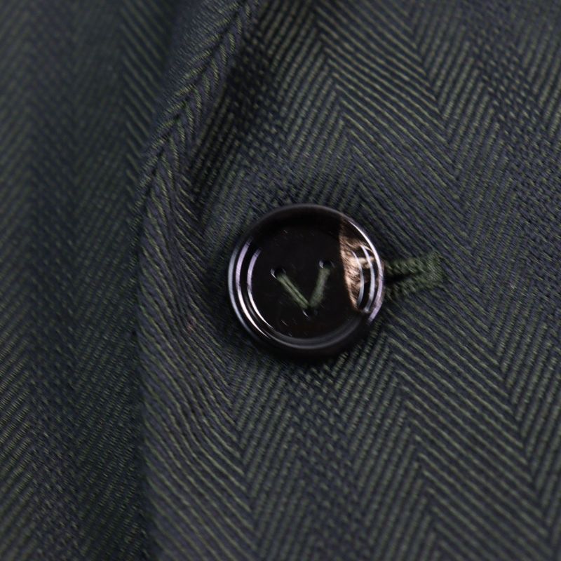 Bottega Veneta 2021 659592 Tech Herringbone Striped Jacket Logo