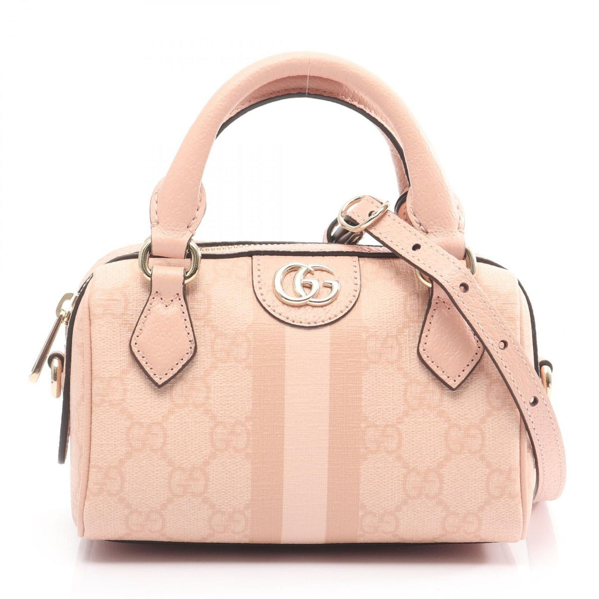 Gucci Handbag Ophidia Sherry Line GG Supreme Pink Canvas