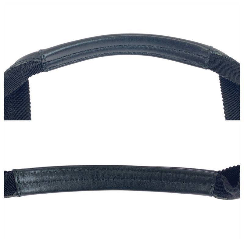 Gucci Diamante Sherry Line Black Gray Tote Shoulder Bag Business Bag Men 504612