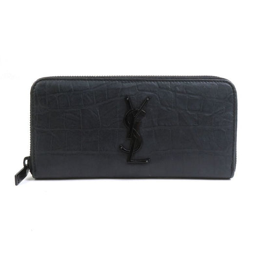 Saint Laurent Round Zipper Long Wallet
