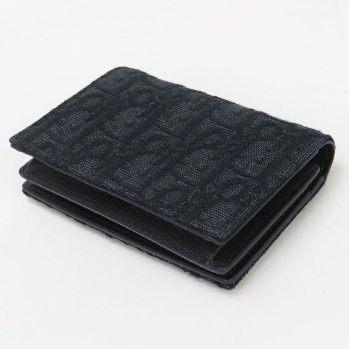 DIOR Business Card Holder Dior Oblique 2esch178yse H03E Business Card Holder