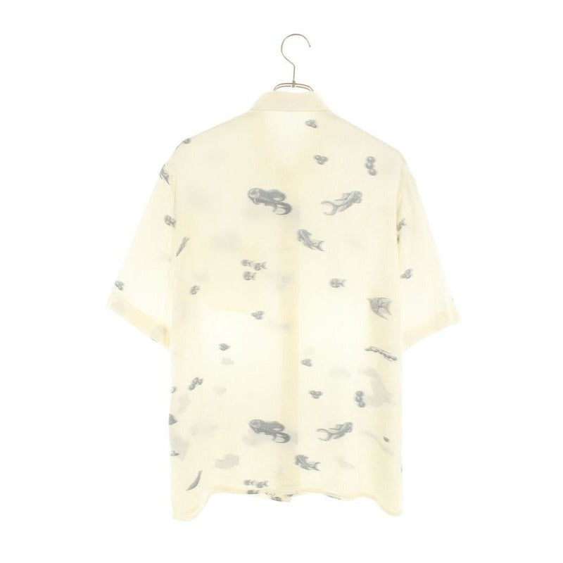 Dior 033 C508 A5198 Silk Print Short Sleeve Shirt 39 — view 2