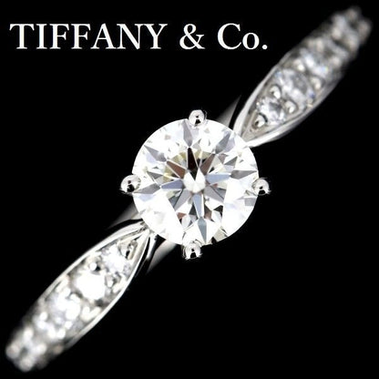 Tiffany & Co Harmony 032 CT I-Vvs 2-3 ex Diamond Ring Pt950