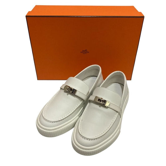 Hermes Game Kelly Slip on Sneakers 36 White