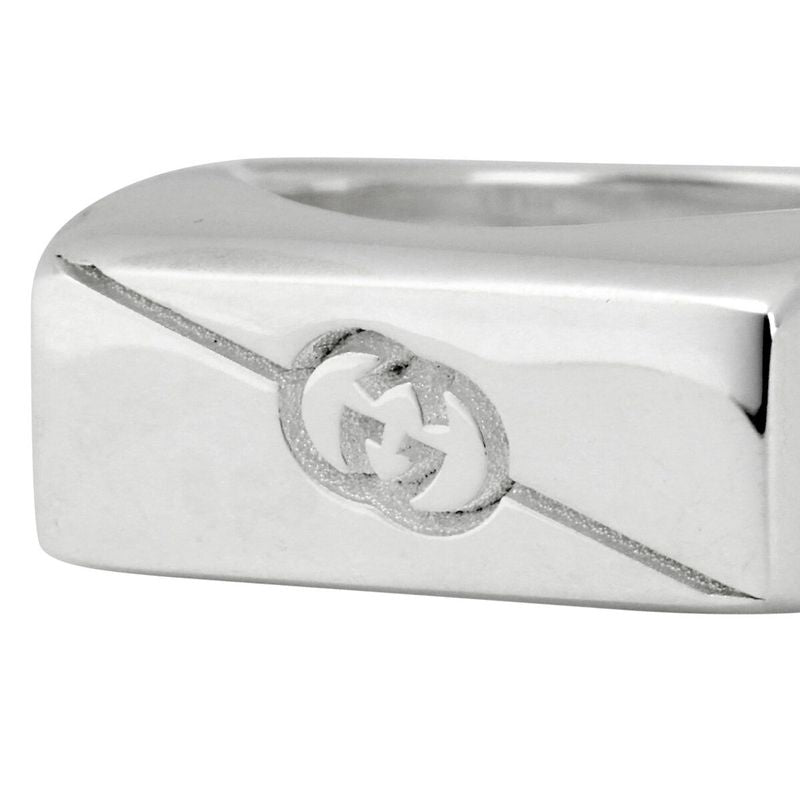 Gucci Ring Diagonal Silver