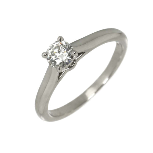 Cartier Solitaire Diamond 48 Ring Platinum