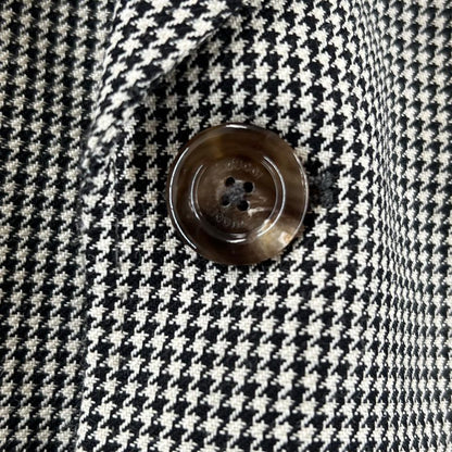 Gucci 574351 Wool Mohair Blend Staggered Pattern With Full Lining Single