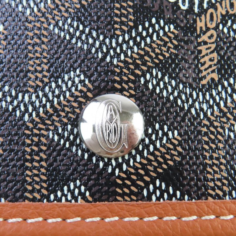 Goyard Saint Louis PM Goyard Din Canvas Leather Use Logo Tote Bag With Pouch