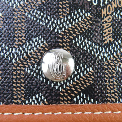 Goyard Saint Louis PM Goyard Din Canvas Leather Use Logo Tote Bag With Pouch