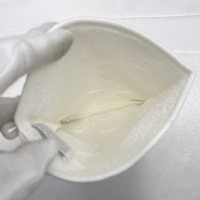 Hermes Baby Bath Mittens White Adada Ec20574 Never Used