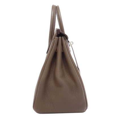 Hermes Birkin 25 Silver Hardware Handbag Togo Women