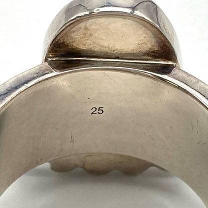 Gucci Ghost Ring Sv925 241g Logo Approx Size 25
