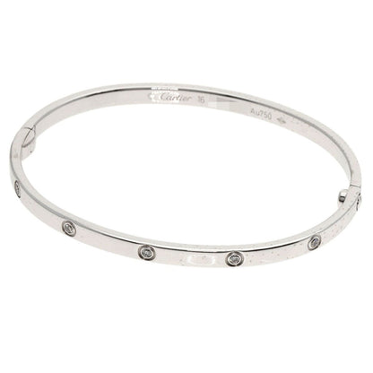 Cartier Love Bracelet SM Full Diamond 16 Driver None 18K White Gold