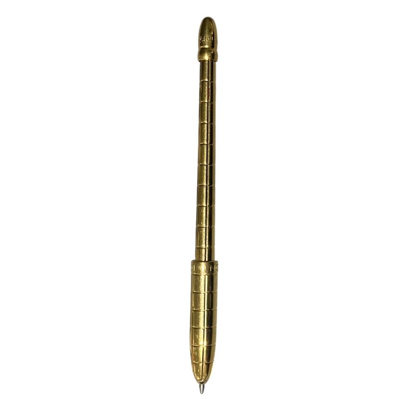 Em0960 Louis Vuitton Ballpoint Pen Stilo Agenda PM Ballpoint Pen Gold K21099