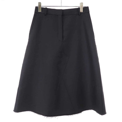 Loewe Wool Silk Skirt Black 38