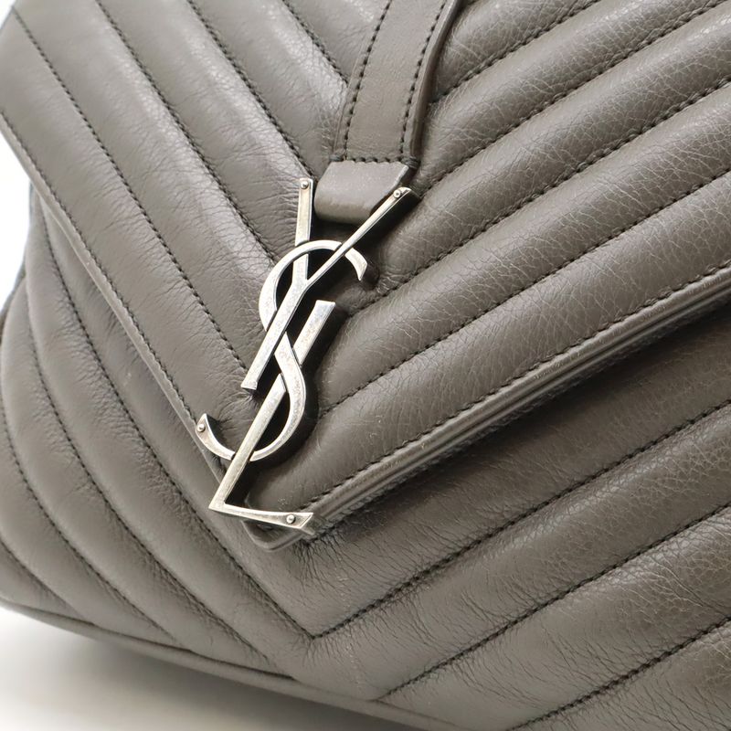 Saint Laurent Paris YSL Yves Saint Laurent College Handbag 2WAY Chain Shoulder