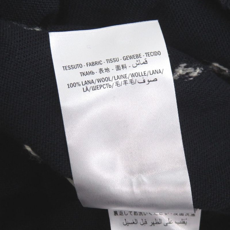 Gucci V-neck Wool Size L Navy Knitted Sweater 0978 Gucci