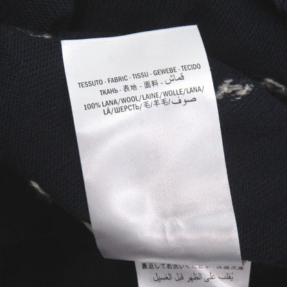 Gucci V-neck Wool Size L Navy Knitted Sweater 0978 Gucci