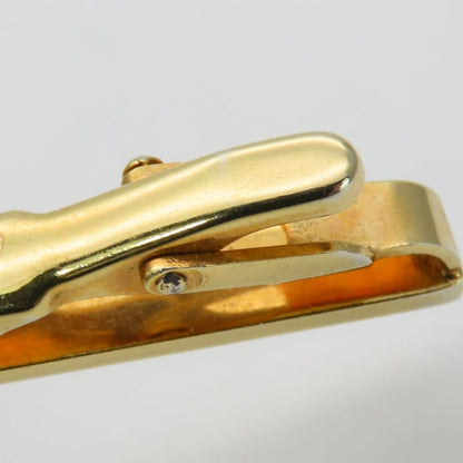 Christian Dior Tie Pin Metal Gold Silver Plated Suit Accessories Men's Men