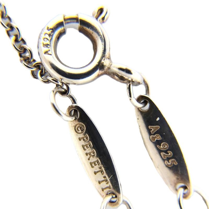 Tiffany & Co Tiffany & Co By-the-yard Necklace With Diamonds Sv925 16g Silver