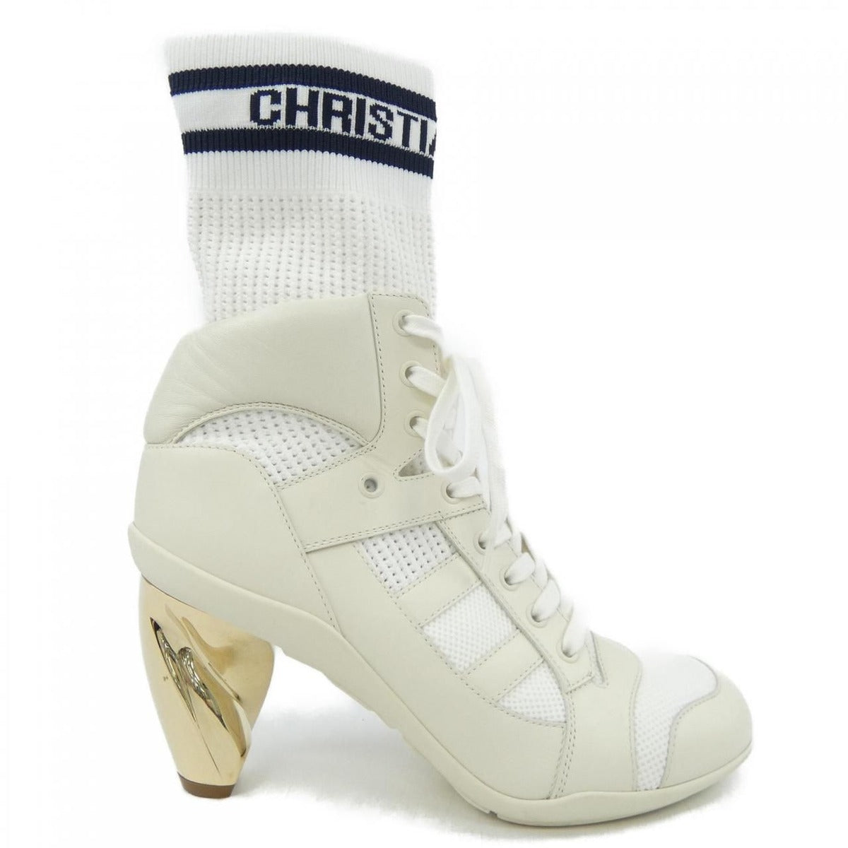 Dior D-zenith Boots Calfskin White
