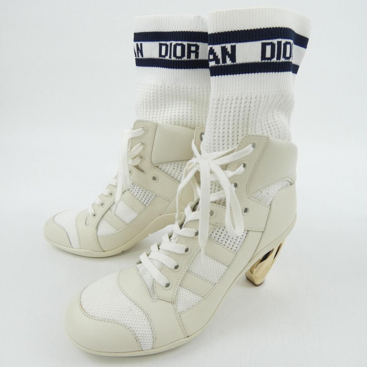 Dior D-zenith Boots Calfskin White — view 3