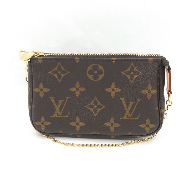 Louis Vuitton M58009 Mini Pochette Accessory Monogram Brown Gdhardware