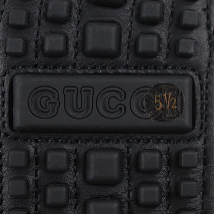 Gucci 624698 Webline Sherry Line Leather Horsebit Loafers Slip-on Driving