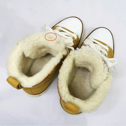 Hermes Jimi High Cut Sneakers 35.5 Mouton Camel — view 7