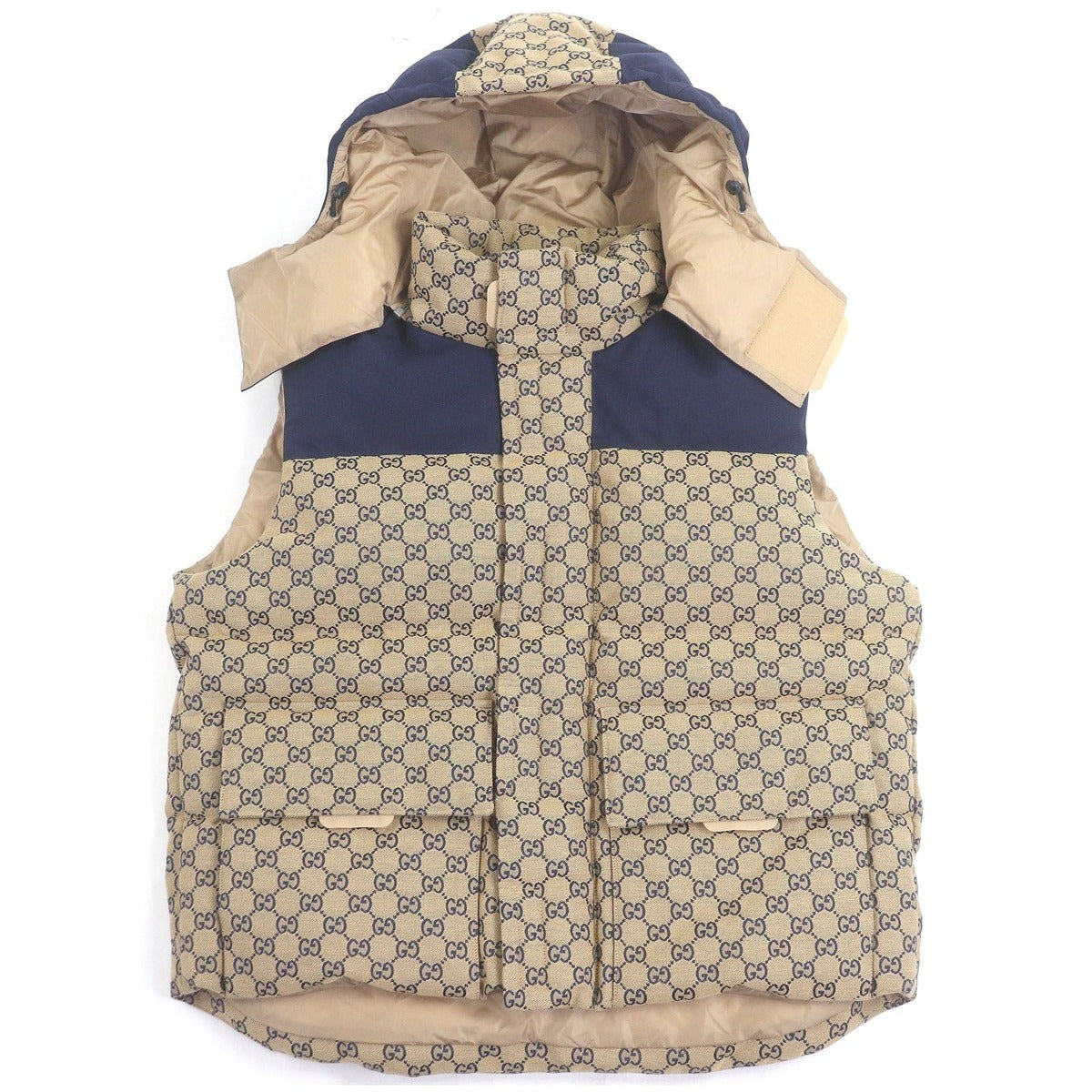 Gucci GG Canvas All Over Pattern Hooded