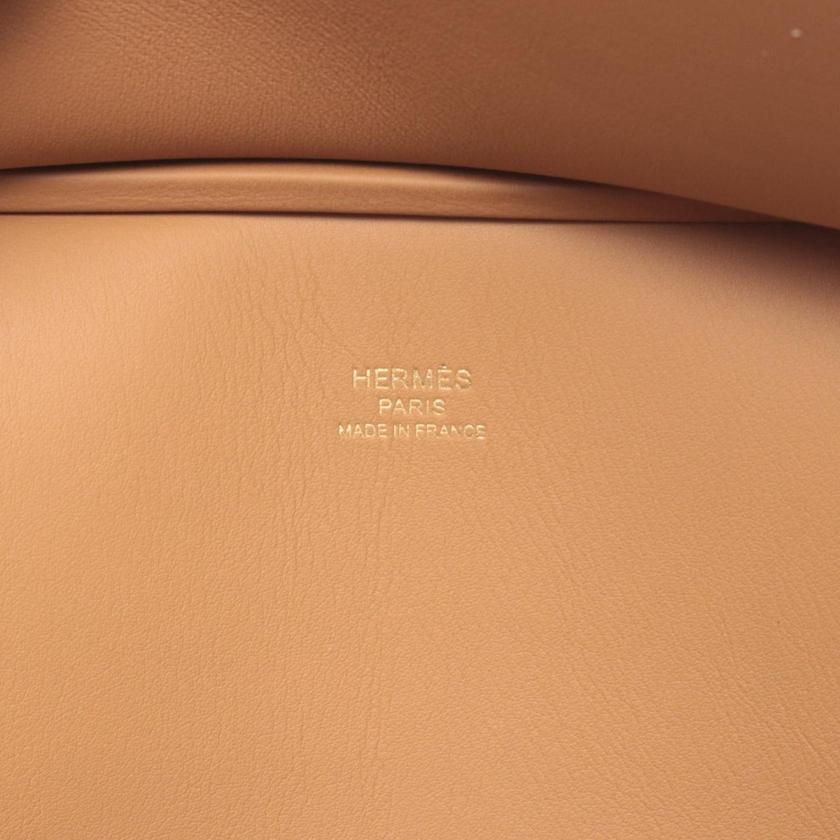Hermes Shoulder Bag Gypsy le Mini Biscuit Leather Brown — view 4