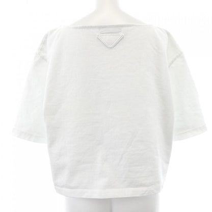 Prada Triangle Logo T-Shirt White Translucency — view 2