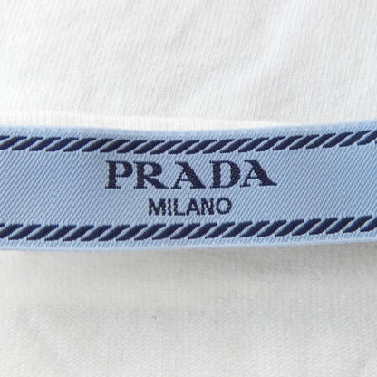 Prada Triangle Logo T-Shirt White Translucency — view 4