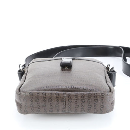 Dior Leather Shoulder Bag Crossbody Messenger Business Brown Commuter Tote