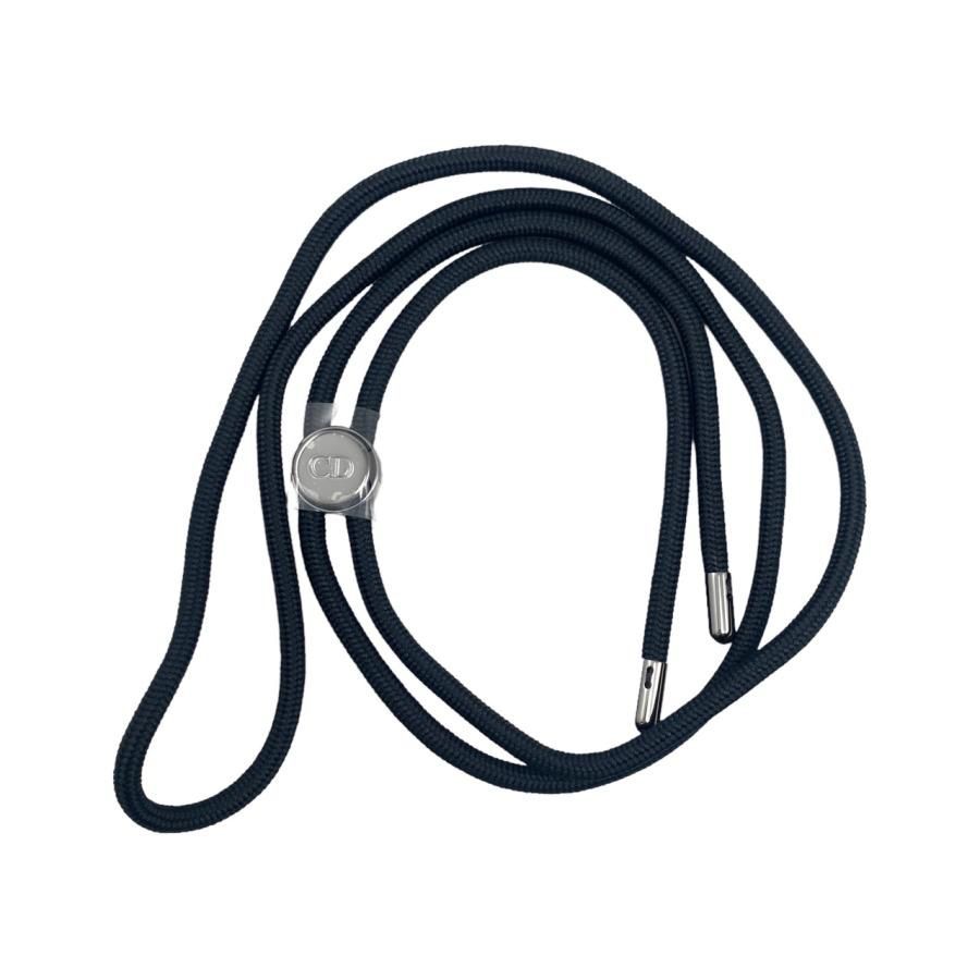 Christian Dior Shoulder Bag Horizontal Nano Pouch 2esbc269cdp Logo Black Silver