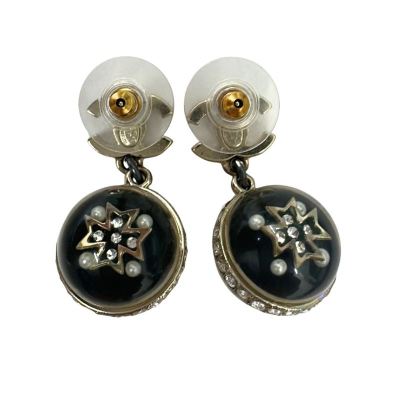 Chanel Crystal Earrings