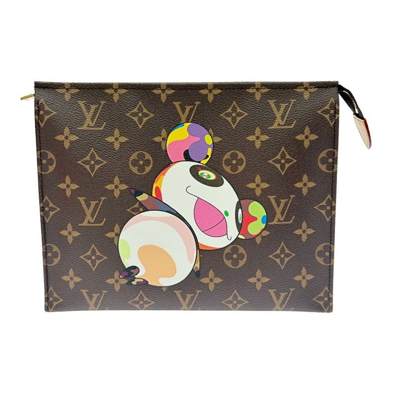 Louis Vuitton M13762 Monogram Trio Poche Toilette X Takashi Murakami