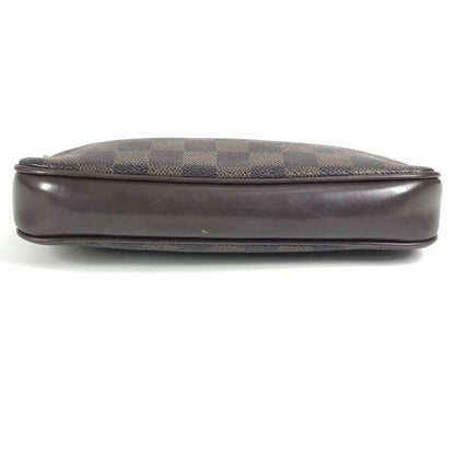 Louis Vuitton Shoulder Bag Navona N51983 Damier Canvas Ebène Brown