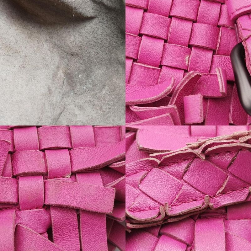 Bottega Veneta Intrecciato Rose Red Lambskin 278480 Vt690 6202 EPEV 2011 3790 A